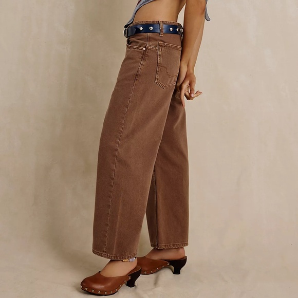 We The Free Deep Trance Dropped Boyfriend Jeans, Size 31 - Picture 1 of 12